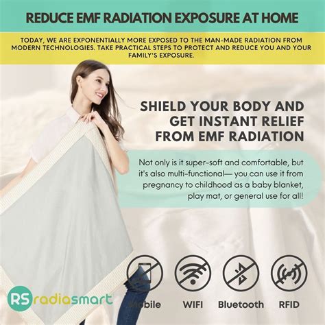 emf radiation protection blanket|Radia Smart® EMF Radiation Protection Bed Blanket.